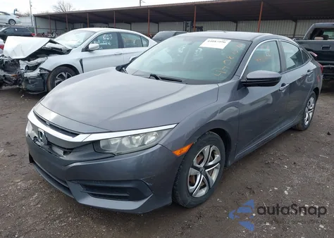 2017 Honda Civic Lx from USA, damaged, VIN 2HGFC2F5XHH550539